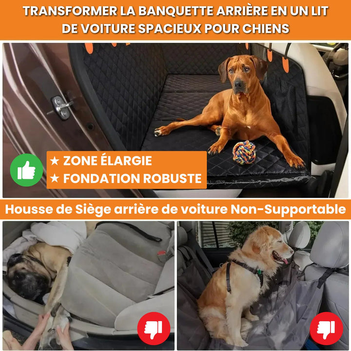 AutoPaw 2.0™ - Protecteur de Siège Auto Renforcé pour Chien - Simplify