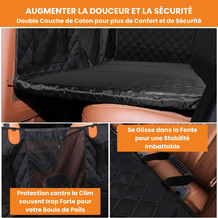 AutoPaw 2.0™ - Protecteur de Siège Auto Renforcé pour Chien - Simplify