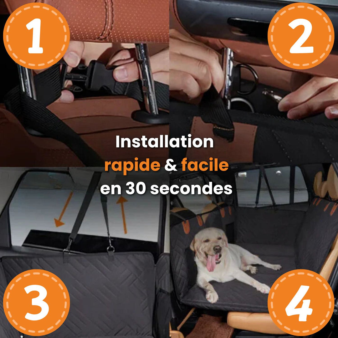 AutoPaw 2.0™ - Protecteur de Siège Auto Renforcé pour Chien - Simplify